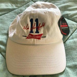Ethos - Budweiser Vic Hadfield White Dad Hat - unisex - new - Limited Edition